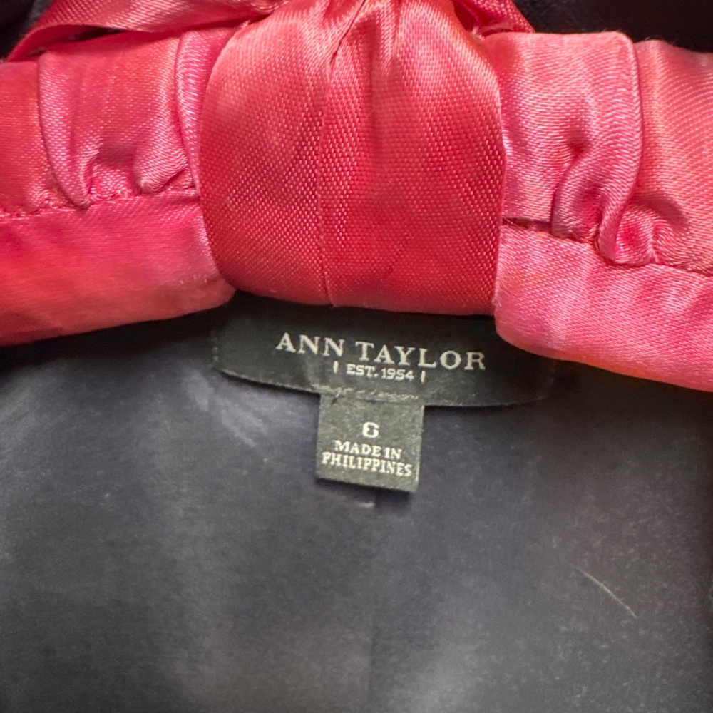 Ann Taylor velvet blazer